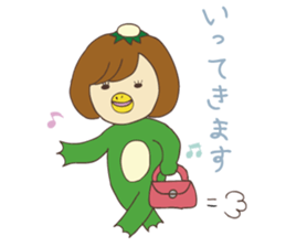 fun life of okappachan sticker #11561168