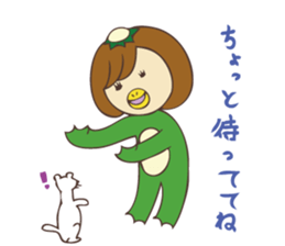 fun life of okappachan sticker #11561170