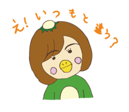 fun life of okappachan sticker #11561179