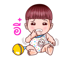 Khao Pun Baby sticker #11561362