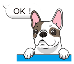 Wanko-Biyori Vol.6 French Bulldog sticker #11561523