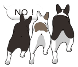 Wanko-Biyori Vol.6 French Bulldog sticker #11561525