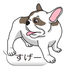 Wanko-Biyori Vol.6 French Bulldog sticker #11561530