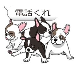 Wanko-Biyori Vol.6 French Bulldog sticker #11561539