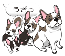 Wanko-Biyori Vol.6 French Bulldog sticker #11561550