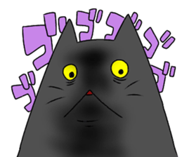 Everyday black cat of sen sticker #11561594