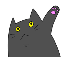 Everyday black cat of sen sticker #11561597