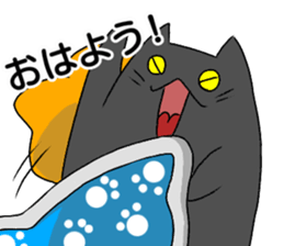 Everyday black cat of sen sticker #11561608