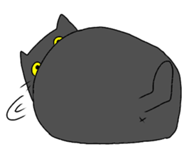 Everyday black cat of sen sticker #11561618