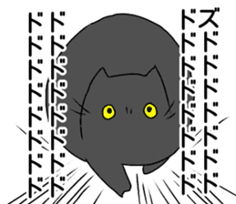 Everyday black cat of sen sticker #11561619