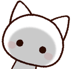 Okayama dialect cat sticker #11562011