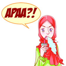 Hijabers Hits sticker #11562032