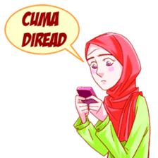 Hijabers Hits sticker #11562036