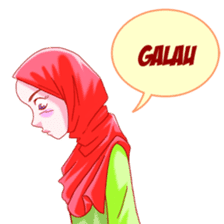 Hijabers Hits sticker #11562040