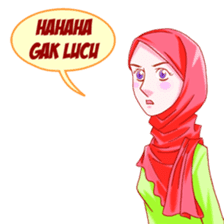Hijabers Hits sticker #11562042