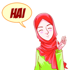 Hijabers Hits sticker #11562044
