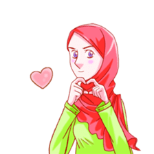 Hijabers Hits sticker #11562045