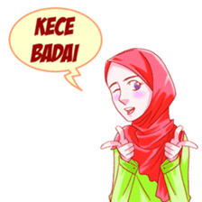 Hijabers Hits sticker #11562050