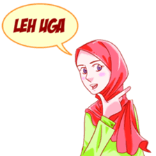 Hijabers Hits sticker #11562052