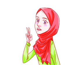 Hijabers Hits sticker #11562056