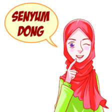 Hijabers Hits sticker #11562059