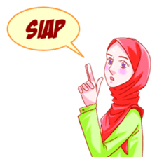 Hijabers Hits sticker #11562060