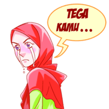 Hijabers Hits sticker #11562063