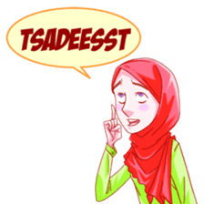 Hijabers Hits sticker #11562064