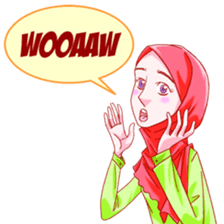 Hijabers Hits sticker #11562065