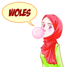 Hijabers Hits sticker #11562068