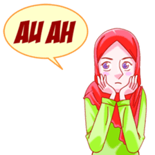 Hijabers Hits sticker #11562070