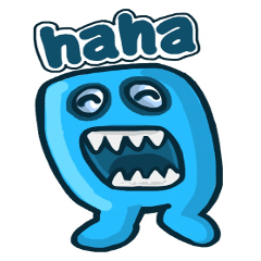 Colorful Talkative Monsters