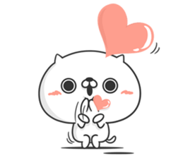 Friends cat MILD 2 sticker #11562751