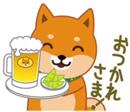 Shiba dog "MUSASHI" 8 sticker #11563276