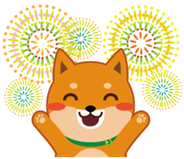 Shiba dog "MUSASHI" 8 sticker #11563304