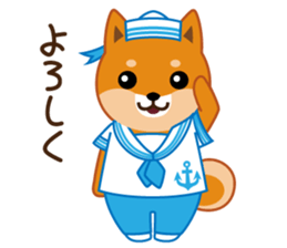 Shiba dog "MUSASHI" 8 sticker #11563305