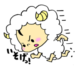 sheep yo-chan sticker #11563313