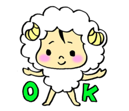 sheep yo-chan sticker #11563315