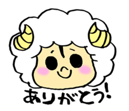sheep yo-chan sticker #11563316
