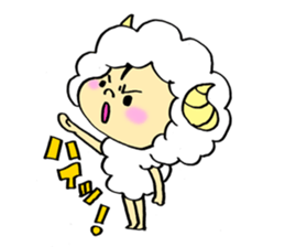 sheep yo-chan sticker #11563321