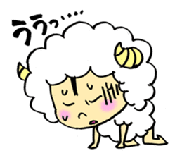 sheep yo-chan sticker #11563348