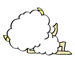 sheep yo-chan sticker #11563350