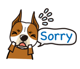 iinu - American Staffordshire Terrier sticker #11563435