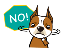 iinu - American Staffordshire Terrier sticker #11563437