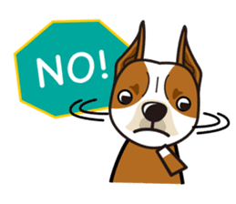 iinu - American Staffordshire Terrier sticker #11563437