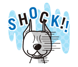 iinu - American Staffordshire Terrier sticker #11563446