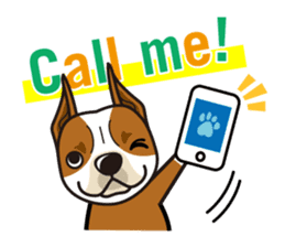 iinu - American Staffordshire Terrier sticker #11563449