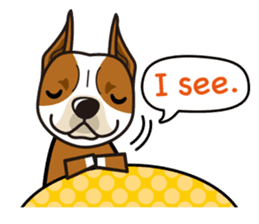 iinu - American Staffordshire Terrier sticker #11563450