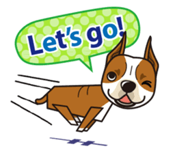 iinu - American Staffordshire Terrier sticker #11563453