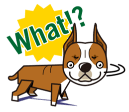 iinu - American Staffordshire Terrier sticker #11563457